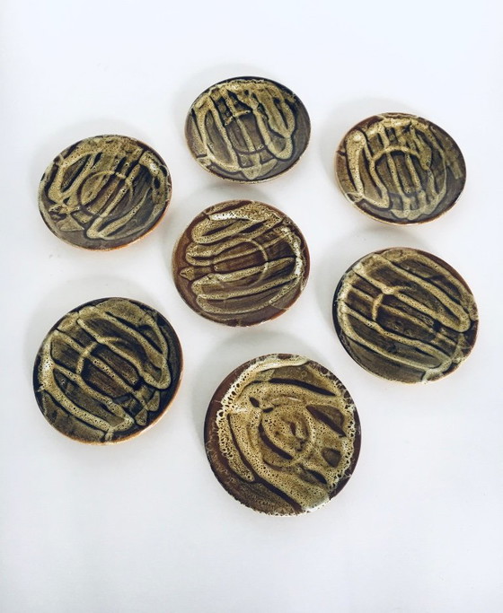 Image 1 of Midcentury Art Studio Pottery Tea & Coffee Service set, Vallauris France 1960's