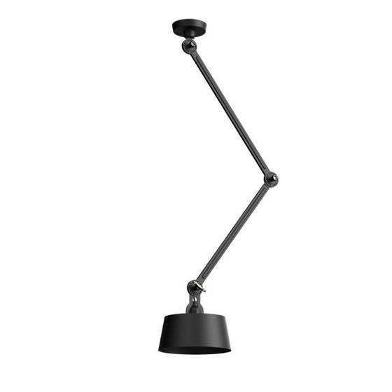 Image 1 of 2x Tonone Bolt ceiling 2arm upperfit smokey black