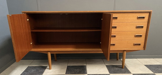 Image 1 of Teak Sideboard By Friedrich Waltke 1960S