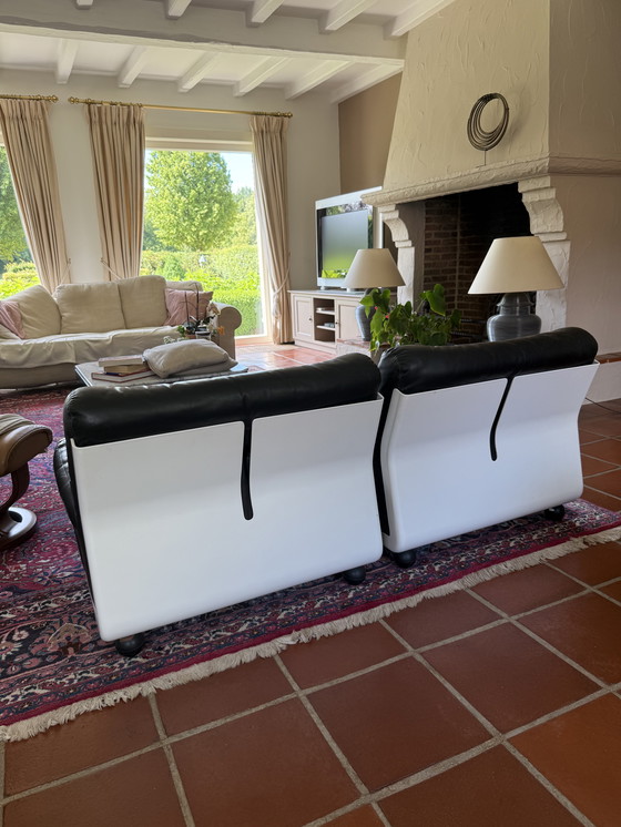 Image 1 of 4x Amanta sofa Mario Bellini