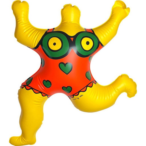 Vintage opblaasbare plastic sculptuur van Niki de Saint Phalle