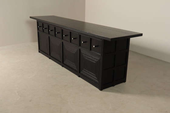 Credenza Architettonica Monumentale in Legno Ebanizzato, Belgio, anni '90 – Credenze (photo 16 of 16)