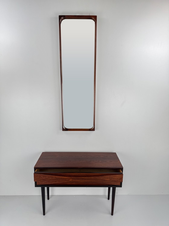 Image 1 of Niels Clausen for NC Møbler Rosewood Hallway Set – Danish Design Icon