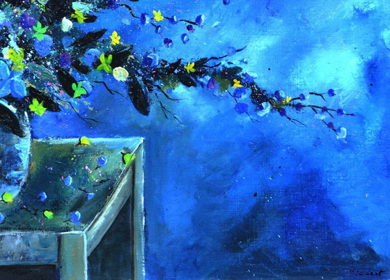 Blaue Symphonie – Gemälde & Zeichnungen, Canvas (photo 4 of 5)