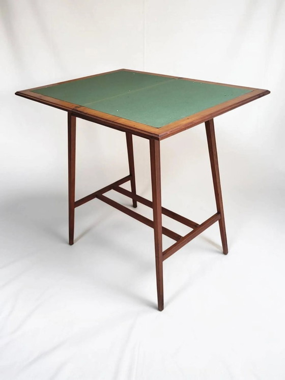 Beistelltisch / Konsole, 1950er Jahre – Beistelltische, Wood, Art Deco (photo 4 of 13)