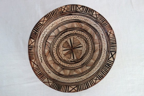 Image 1 of Antiguo plato de cerámica bereber