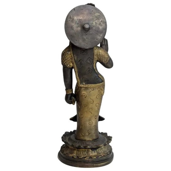 Antica statua in bronzo di Parvati con Abhaya mudra – Sculture, Bronze (photo 4 of 8)
