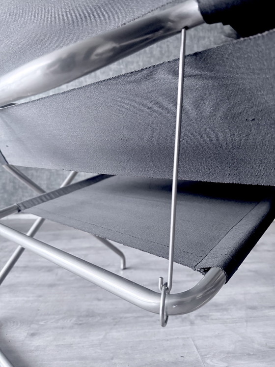 Image 1 of Fauteuil lounge Tecta D4 vintage de Marcel Breuer — Original Eisengarn, années 1970/1980