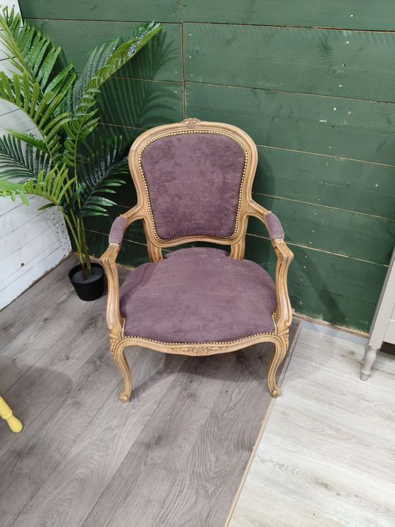 Sessel, aktualisiert – Stoff, Holz (photo 2 of 5)
