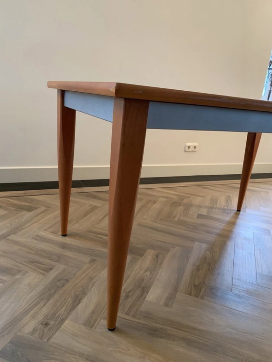 Image 1 of Esszimmerset mit vier Stühlen „Sedlak“ von Borek Sipek für Vitra und passendem Tisch von Cidue Italy