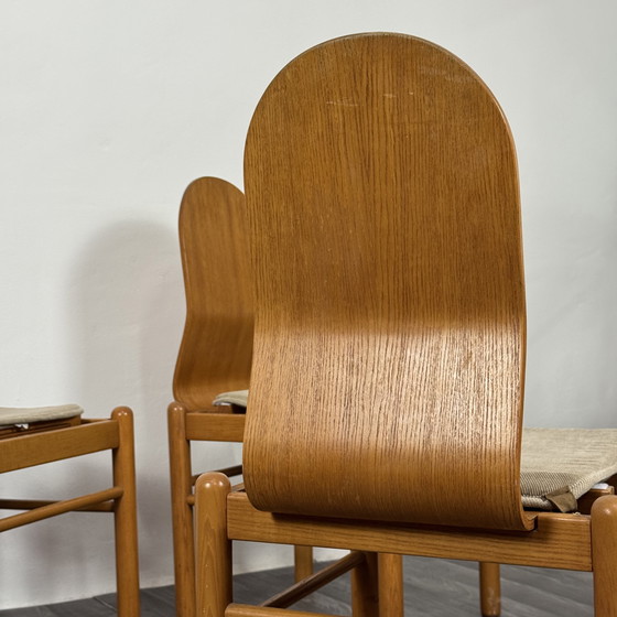 Image 1 of Set of 4 Mid-Century Scandinavian Dining Chairs from the 1970s