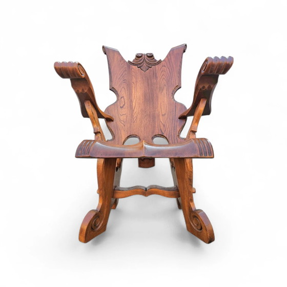 Sedia in rovere Oirschot / Gentleman Chair / Gentleman Chair / Sedia a artiglio / Anni '60 – Poltrone (photo 24 of 24)