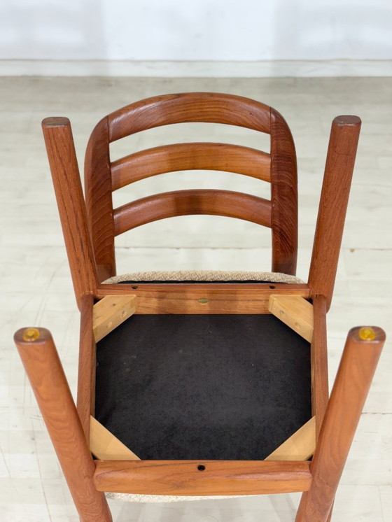 Image 1 of 4x Dyrlund dining chairs, vintage style