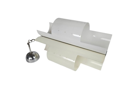 Space Age verlichting - acrylaat - chroom - Italie - 3e kwart 20e eeuw