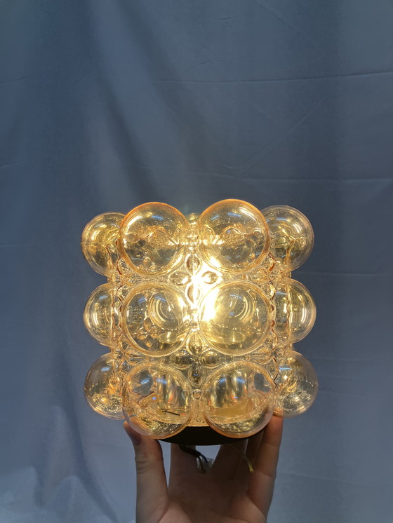 Image 1 of Lampada da soffitto vintage Helena Tynell, lampada a bolle di design del 1960