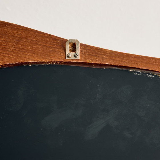 Image 1 of MK11163 Spiegel met teakhouten frame
