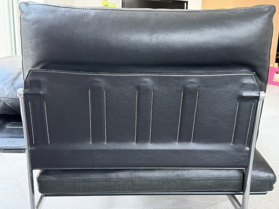 Image 1 of Diesis leather chaise longue A. Citterio and P. Nava