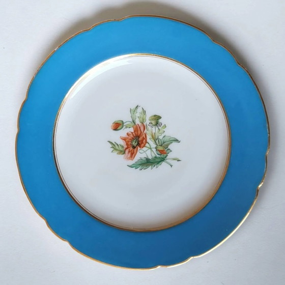 6 dessert plates in porcelain Old Paris 19th century – Crockery, Vintage (photo 6 of 28)