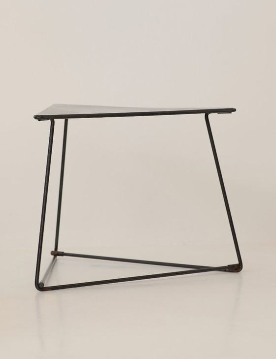 Image 1 of Tavolino triangolare vintage Ikea OTI di Niels Gammelgaard circa 1980