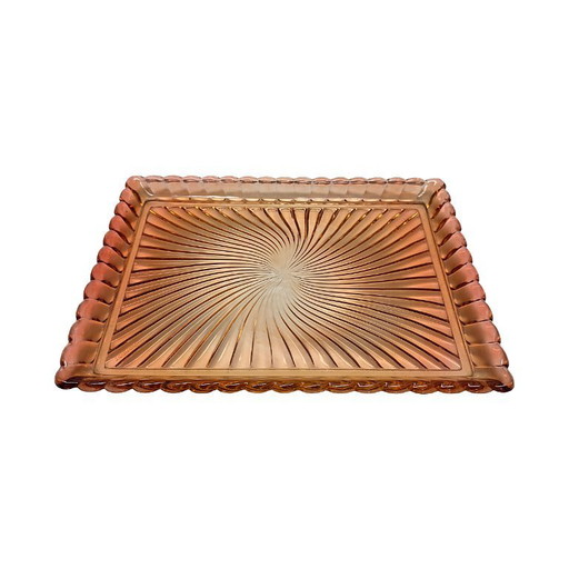 French Art Deco tray Baccarat