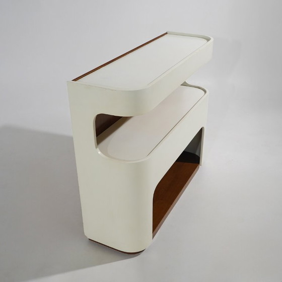 Console en bois style ère spatiale, années 1970 – Wood (photo 4 of 14)
