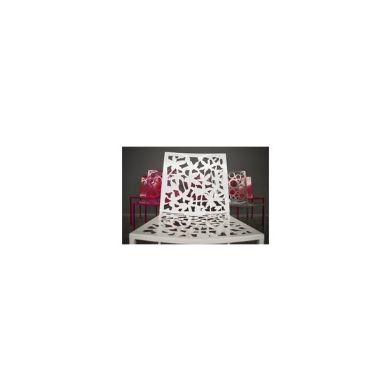 Image 1 of Set of 6 vintage iron Papeete chairs, 1970s