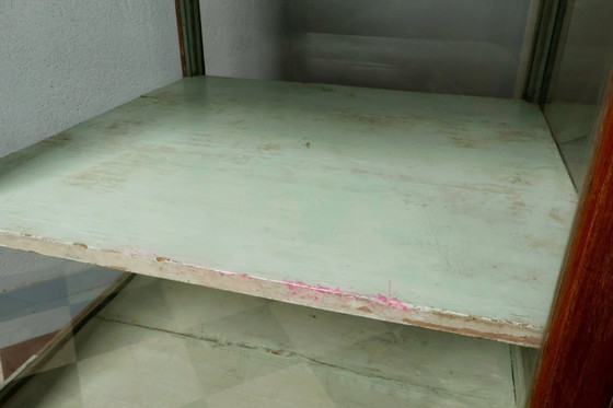 Image 1 of Vintage Vitrine wood 