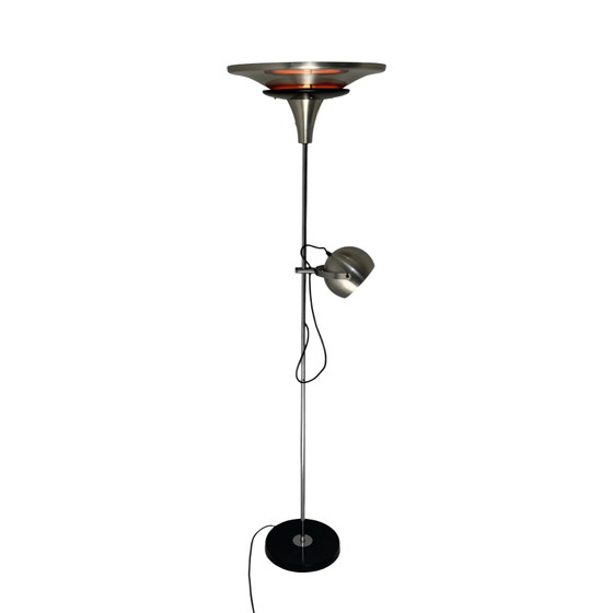 Dijkstra - Rare Model - Space Age Design / MCM Floor Lamp With Two Shades – Dijkstra Lampen, Floor lights (photo 5 of 12)