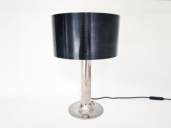 Vintage design Table lamp, nickel-plated – Plastic, Metal (photo 3 of 14)