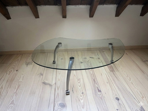 Tavolino da caffè in vetro Rolf Benz