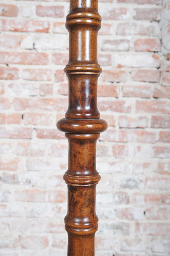Perchero Biedermeier restaurado, de haya, de estilo polaco y checo, década de 1890. – Wood (photo 7 of 8)