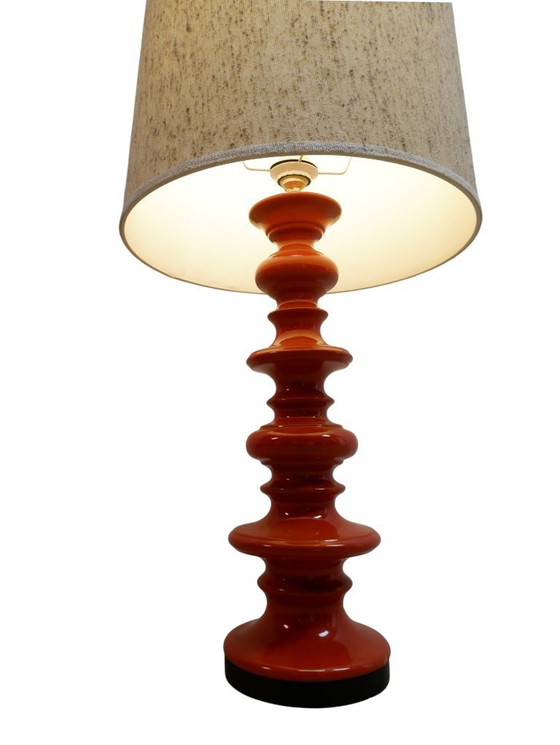 Image 1 of Keramik-Tischlampe, 1970er Jahre