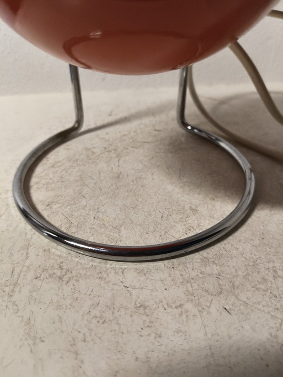 Image 1 of Vintage design Abo Randers eye ball space age metalen tafellamp 
