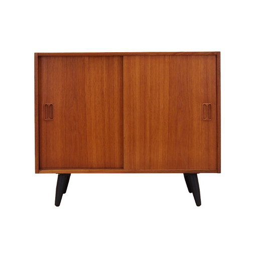 Teakhouten kast, Deens design, jaren 70, productie: Denemarken