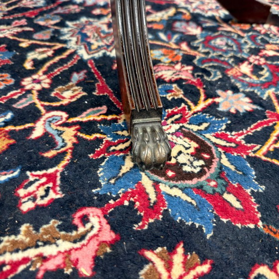 Tavolino da caffè e tavolino d'appoggio Chesterfield classico inglese – Tavolini, Pelle, Metallo (photo 6 of 6)