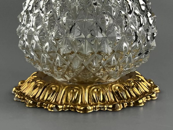 Image 1 of 60s 70s Wandlamp Plafondlamp Gaetano Sciolari voor Sciolari Messing Ontwerp 60s