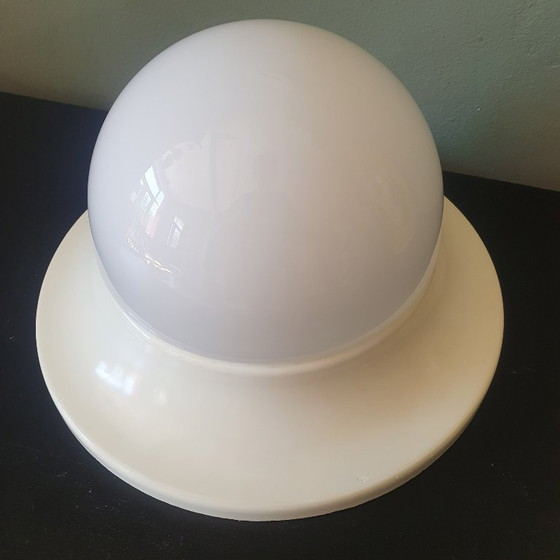 Image 1 of Plafonnier vintage Massive - Design années 80 - Blanc