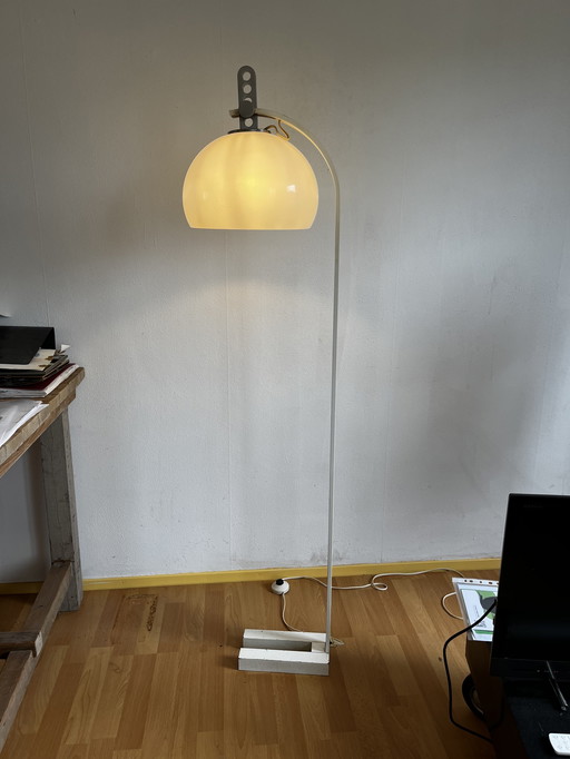 MID CENTURY SPACE AGE MUSHROOM FLOOR LAMP BY DIJKSTRA LAMPEN 