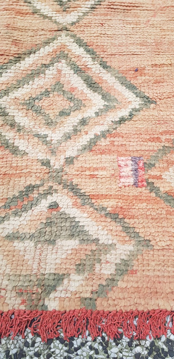 Image 1 of Handgeknoopt Berber kleed wol 348x185cm