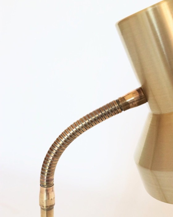 Image 1 of Vintage brass desk lamp Belid Swedish lamp