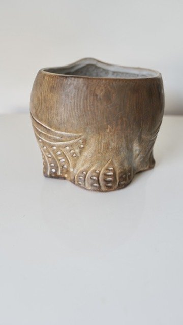 Image 1 of Sculpture de hibou en céramique - Signée Agnès Escala - France, années 1960