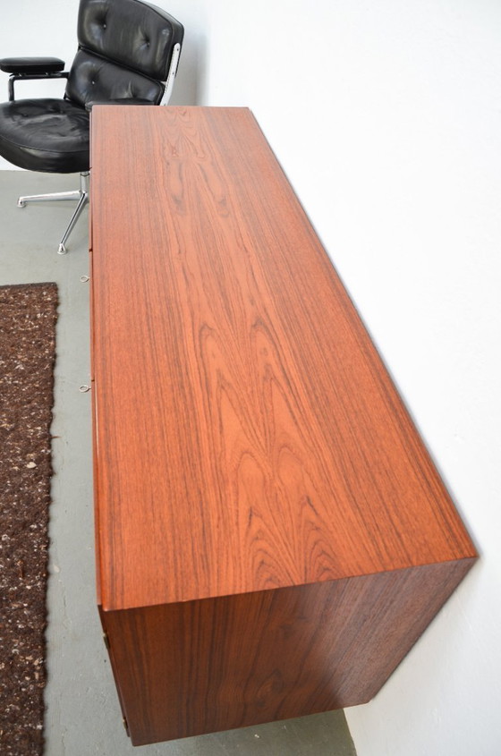 Image 1 of Børge Mogensen dressoir vintage teakhouten ladekast platenkast jaren 60