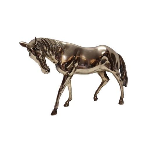 Vintage Brass Horse