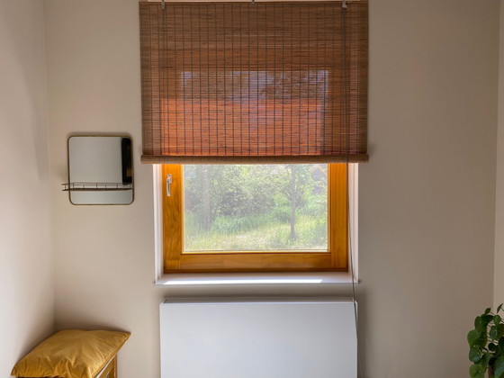 Image 1 of Color&Co Danish bamboo roller blinds 2x gray stain 139x190