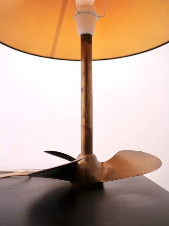 Image 1 of lampada decorativa nautica da mare, ottone massiccio