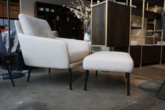 Image 1 of Poltrona Rolf Benz Jon 561 con pouf