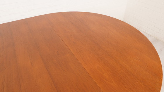 Image 1 of Vintage Round Dining Table | Teak | Extendable