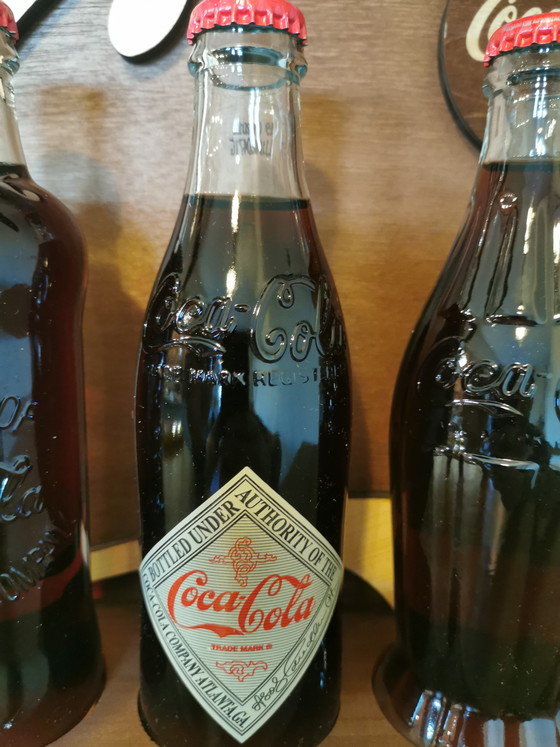 Image 1 of Exclusive Coca-Cola 125th Anniversary Set – Limited Edition with Display Stand