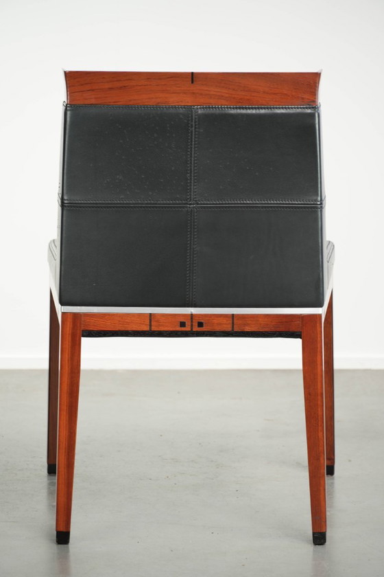 Pratica sedia d'appoggio/da ufficio/da pranzo di Schuitema della serie Decoforma – Sedie da ufficio, Leather (photo 4 of 12)