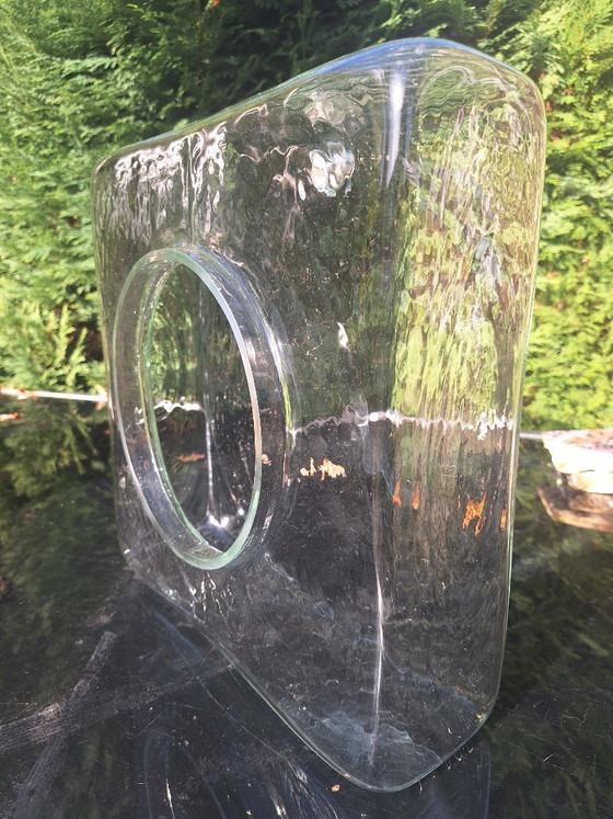 Vaso da parete unico in vetro ghiaccio, Vasi, Trasparente (foto 8 di 9)